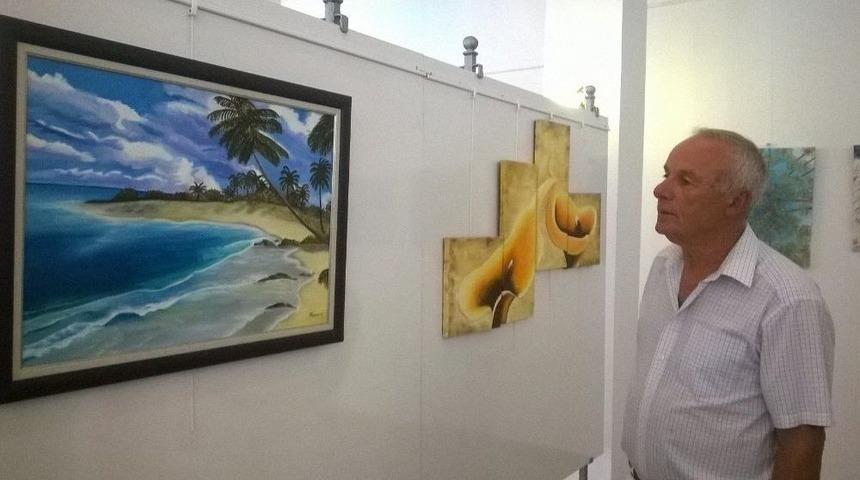 Efeler&rsquo;de Kişisel Resim Sergisi İlgi G&ouml;rd&uuml;