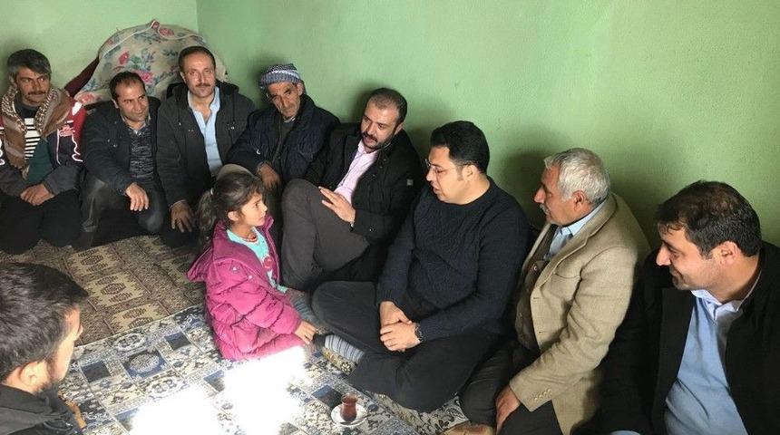 Kaymakam Özcan’dan Taziye Ziyareti