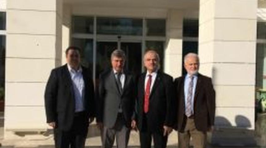 Rekt&ouml;r Harmandar&rsquo;dan Başkan Ceylan&rsquo;a Ziyaret