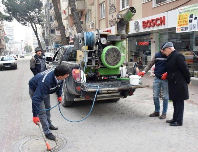 İncirliova’da Larva Mücadelesi Başlatıldı