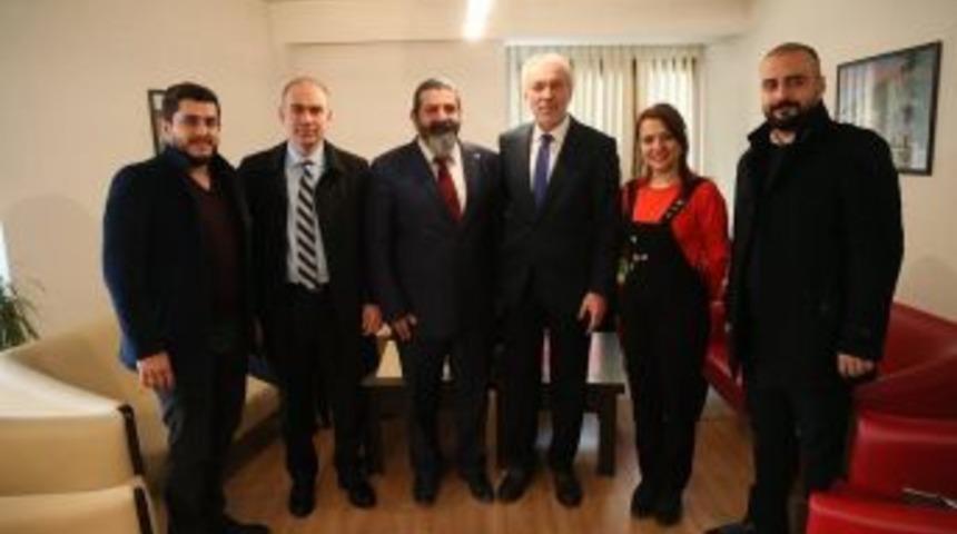 Başkan&rsquo;dan Mimarlar Odası&rsquo;na Ziyaret