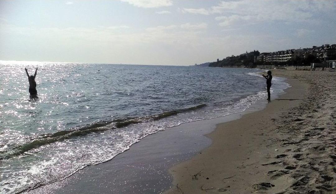 Tekirdağ&rsquo;da Deniz 15 Metre &Ccedil;ekildi