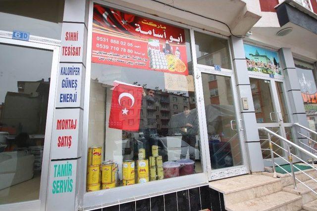 Beyşehir’den “zeytin Dalı Harekatı”na Bayraklı Destek