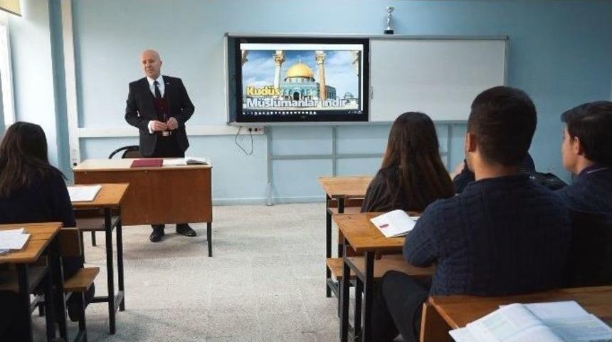 &Ouml;ğrencilere &ldquo;kud&uuml;s" Anlatıldı