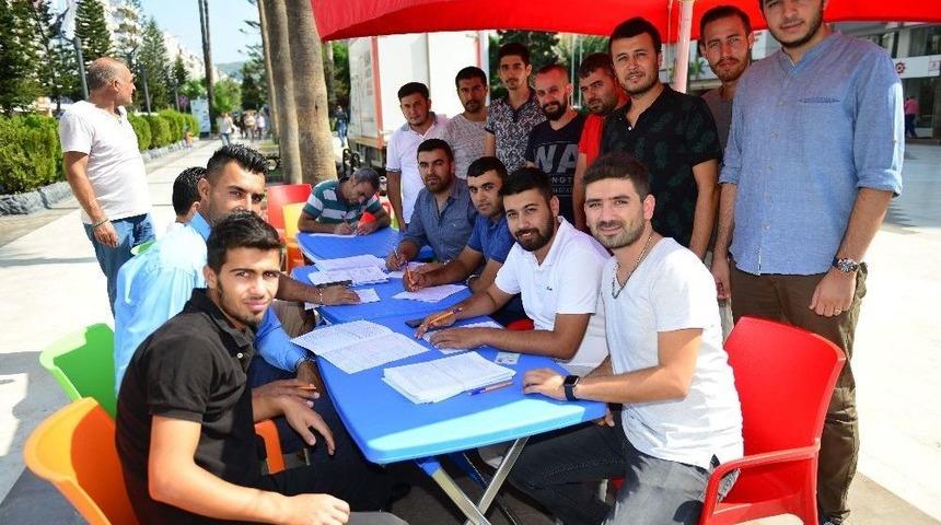Kumluca Ak Parti Gen&ccedil;lik Kolları&rsquo;ndan Kan Bağışı