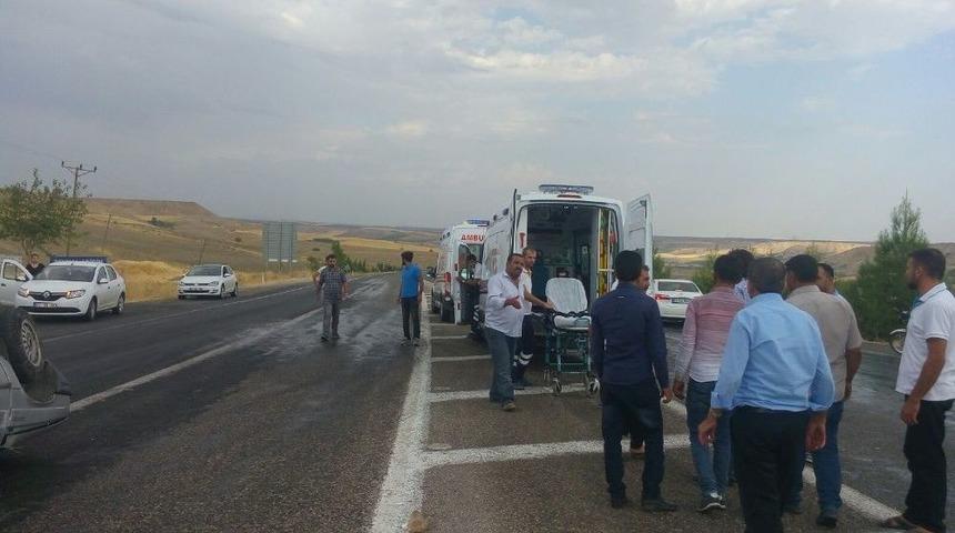 Otomobil Takla Attı: 4 Yaralı