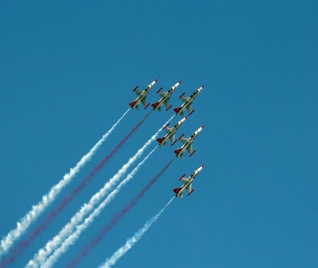 T&uuml;rk Yıldızları Ve Solo T&uuml;rk&rsquo;ten Konya&rsquo;da Nefes Kesen G&ouml;steri