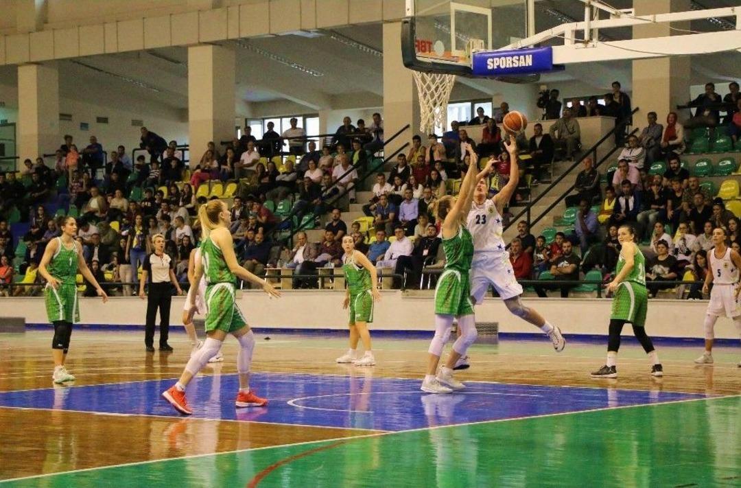 T&uuml;rkiye Kadınlar Basketbol 1. Ligi: Edremit Bld. G&uuml;respor: 61 - Kır&ccedil;i&ccedil;eği Bodrum Basketbol: 86