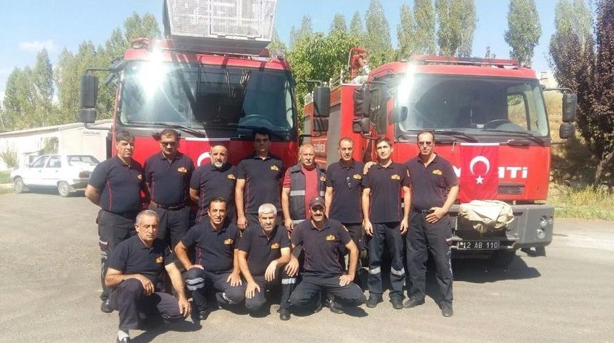 Bingöl’de İtfaiye, 333 Yangına Müdahale Etti