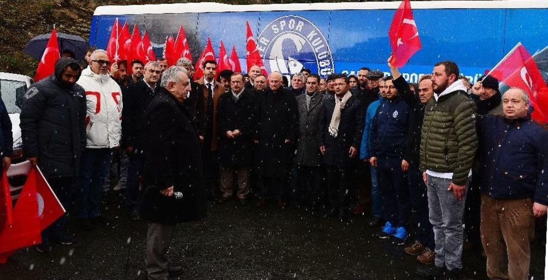 Sarıyerspor&rsquo;dan Afrin&rsquo;e Destek