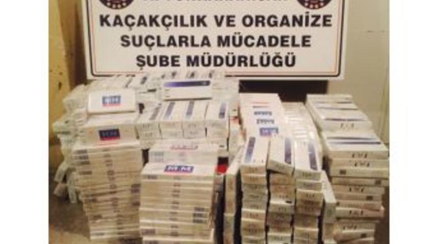 Polis 6 Bin 180 Paket G&uuml;mr&uuml;k Ka&ccedil;ağı Sigara Ele Ge&ccedil;irdi
