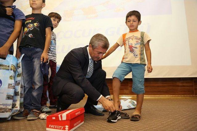 Başkan Tahmazoğlu Yetimleri Sevindirdi 1