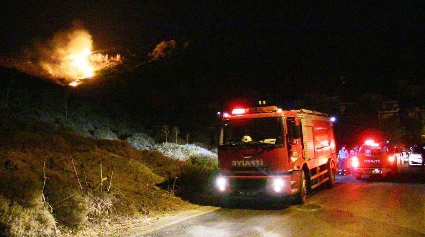 Bodrum&rsquo;daki Yangın Evlere Sı&ccedil;ramadan S&ouml;nd&uuml;r&uuml;ld&uuml;