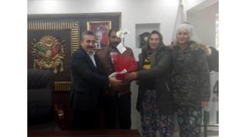 Evi Yanan Aileden Başkan Tutal&rsquo;a Teşekk&uuml;r