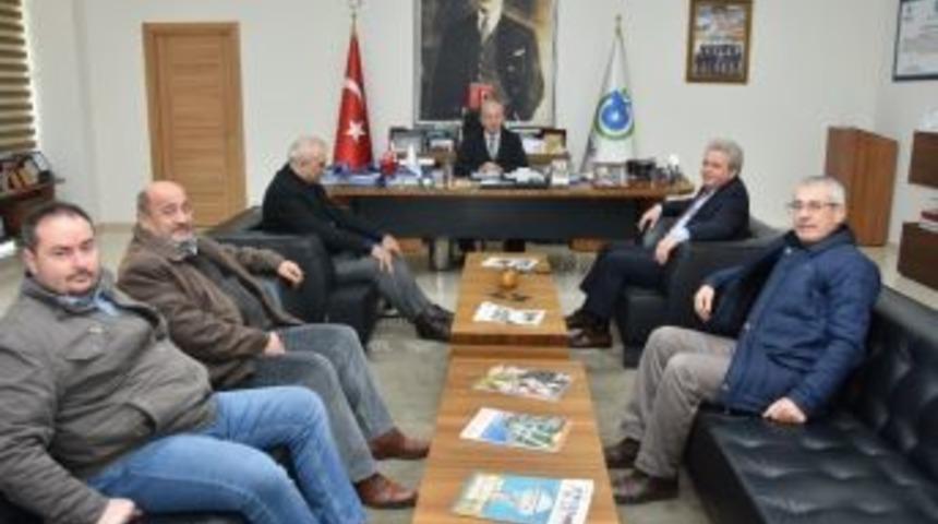 Başkan Albayrak, Pazarcılar Odası Başkanı Kayın&rsquo;ı Ağırladı