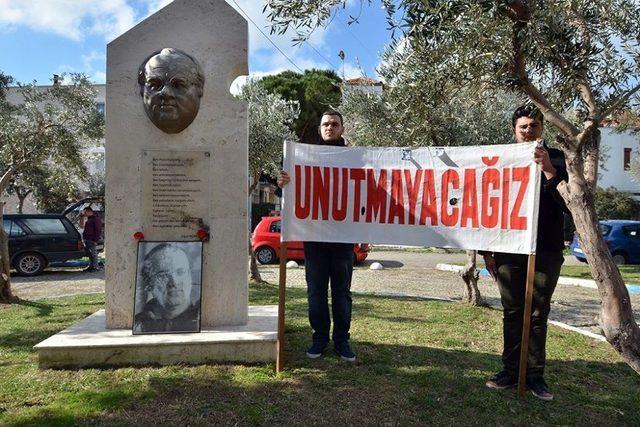 Foça, Uğur Mumcu’yu Andı