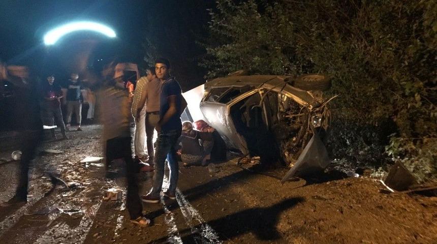 Kadirli&rsquo;de Trafik Kazası; 2 Yaralı