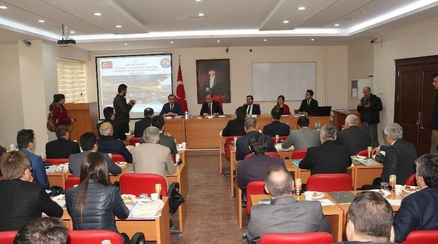 Şırnak’ta 2018’in İlk İl Koordinasyon Toplantısı Yapıldı