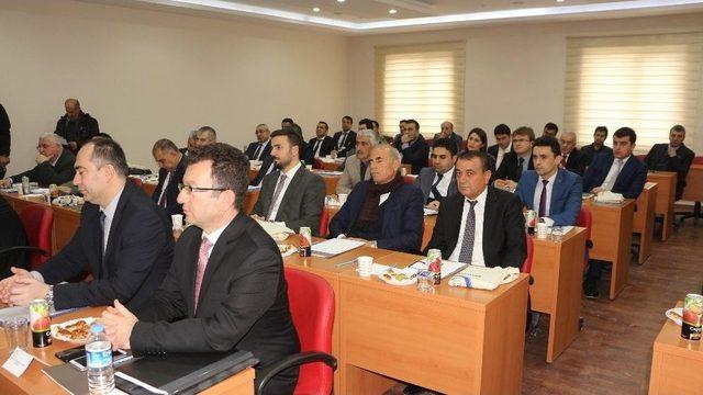 Şırnak’ta 2018’in İlk İl Koordinasyon Toplantısı Yapıldı