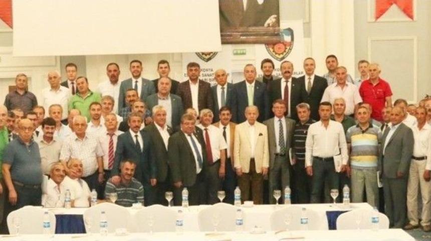 Konesob Esnaf Odası Başkanlarını Bilgilendirdi
