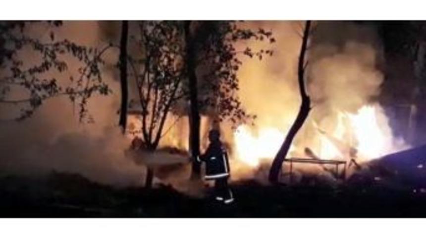 Ankara'da Gece Saatlerinde Yangın Paniği