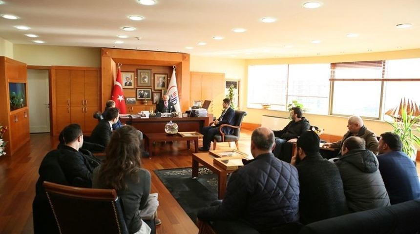 Bayrampaşalı Gazilerden Başkan Aydıner&rsquo;e Ziyaret