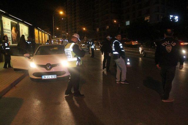 400 Polisin Katılımıyla Uygulama Yapıldı