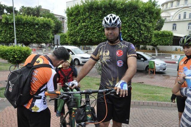 Hatay’da “kalbin İçin Pedal Çevir” Bisiklet Turu Düzenlendi