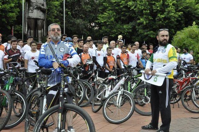 Hatay’da “kalbin İçin Pedal Çevir” Bisiklet Turu Düzenlendi