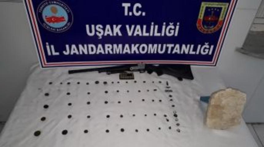 Uşak&rsquo;ta Tarihi Eser Operasyonu