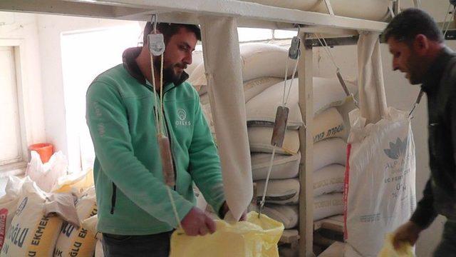 (&ouml;zel Haber) Yarım Asırlık Değirmende Kışlık Telaşı 1