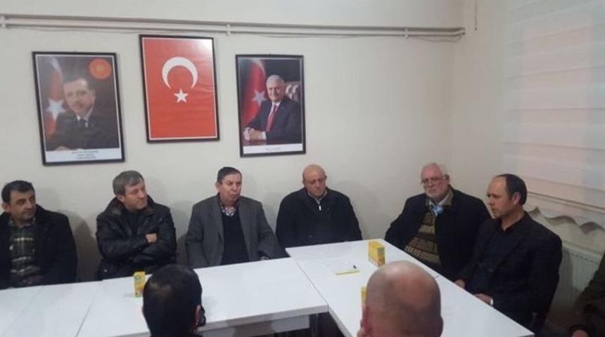 Mhp’den Ak Parti’ye Ziyaret