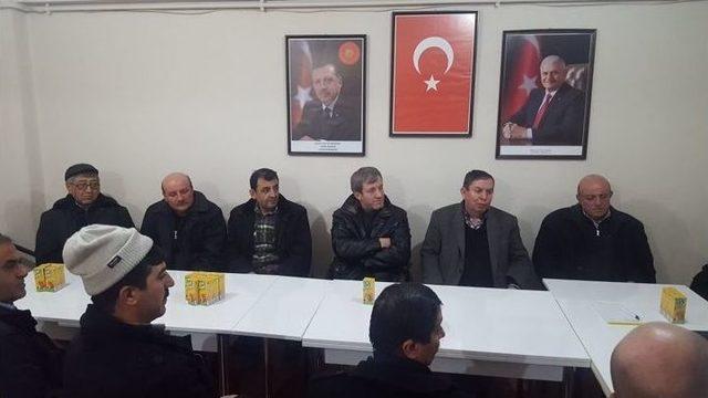 Mhp’den Ak Parti’ye Ziyaret