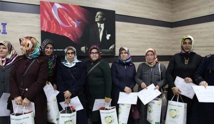 Biga’da Tarımsal Kursların Sertifika Törenine Büyük İlgi G5