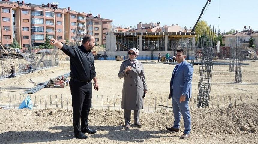 Aşkan Spor Kompleksi Yapımı Devam Ediyor