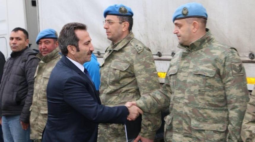 Vali Mantı, Askerleri Afrin&rsquo;e Uğurladı