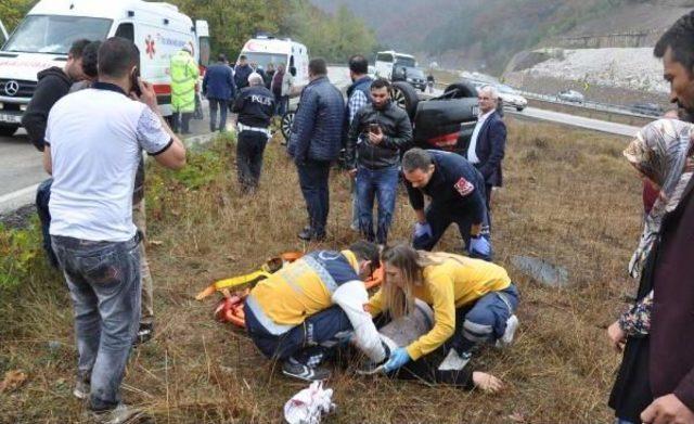 Yağışla Gelen Kaza: 4 Yaralı 1