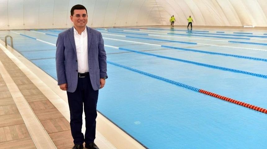 Kepez&rsquo;de Yaz-kış Y&uuml;zebilecek