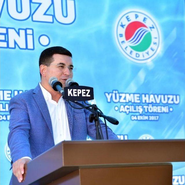 Kepez’de Yaz-kış Yüzebilecek