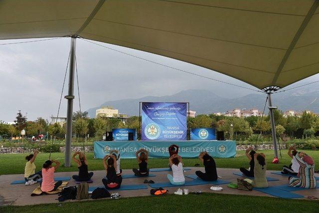 Sağlık İçin Yoga Yaptılar