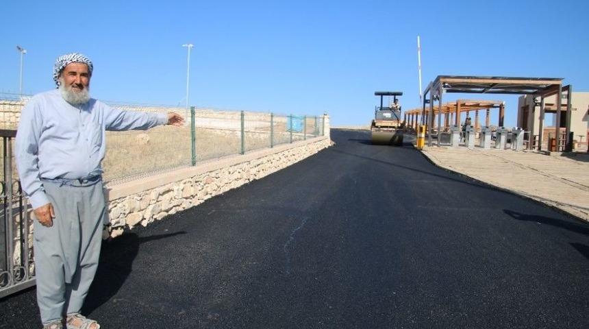 Tarihi G&ouml;beklitepe Tesislerinin Yolları Asfaltlanıyor