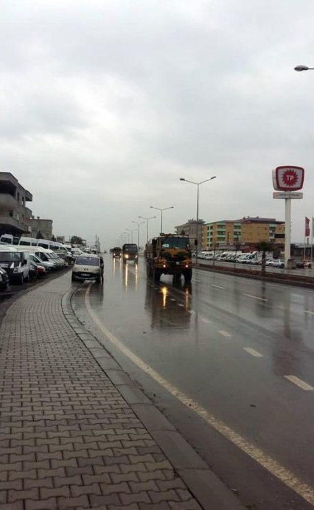 Afrin’e Askeri Sevkiyat Sürüyor