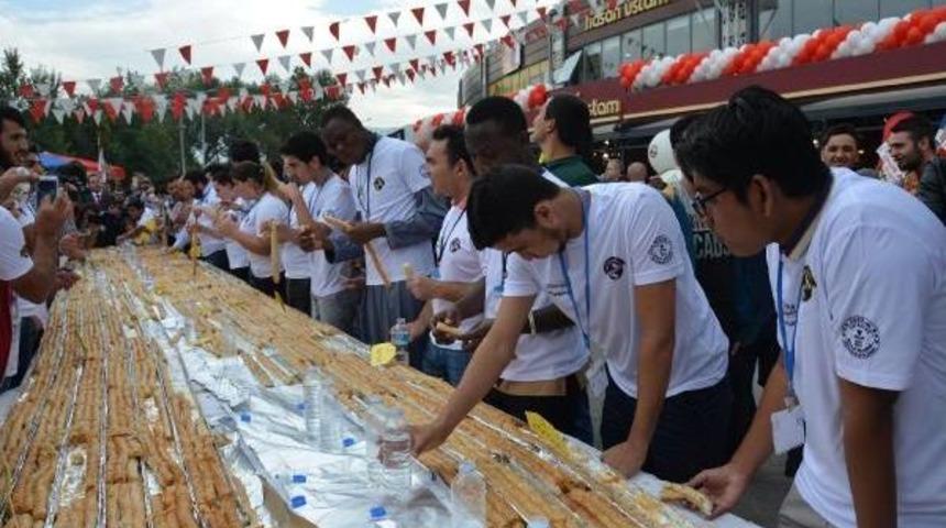 8 Dakikada 10 Metre 80 Santimetre Kol B&ouml;reği Yedi