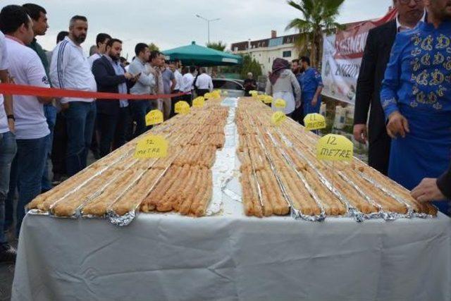 8 Dakikada 10 Metre 80 Santimetre Kol Böreği Yedi