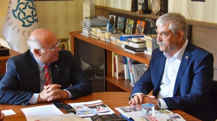 Başkan Eşkinat, Disk Başkanı Beko&rsquo;yu Ağırladı