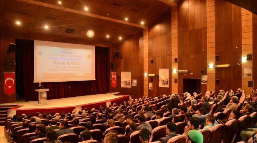 Iğdır&rsquo;da Cami, Şehir Ve Medeniyet Konulu Konferans