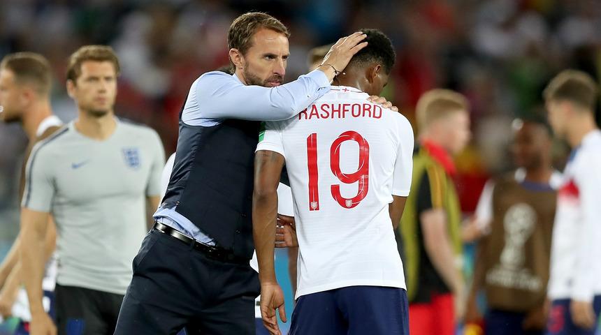 Gareth Southgate'ten Marcus Rashford'a &ouml;vg&uuml;