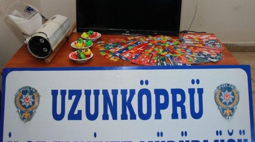 Tombala Partisine Polis Baskını