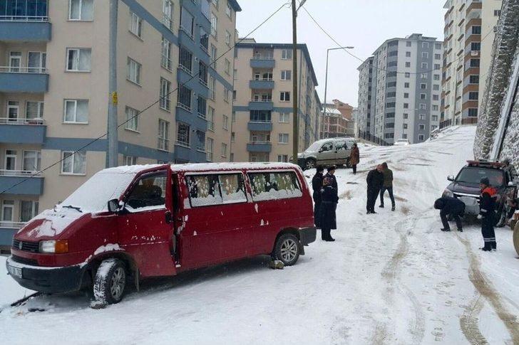 Gümüşhane’ye Beklenen Kar Yağışı Geldi G1