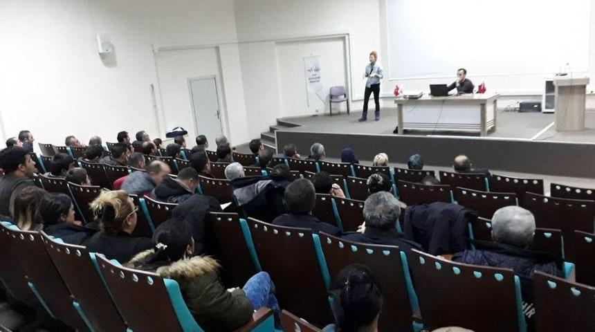 Belediye Personeline Uyuşturucuyla M&uuml;cadele Semineri